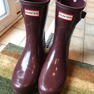 Short hunter boots